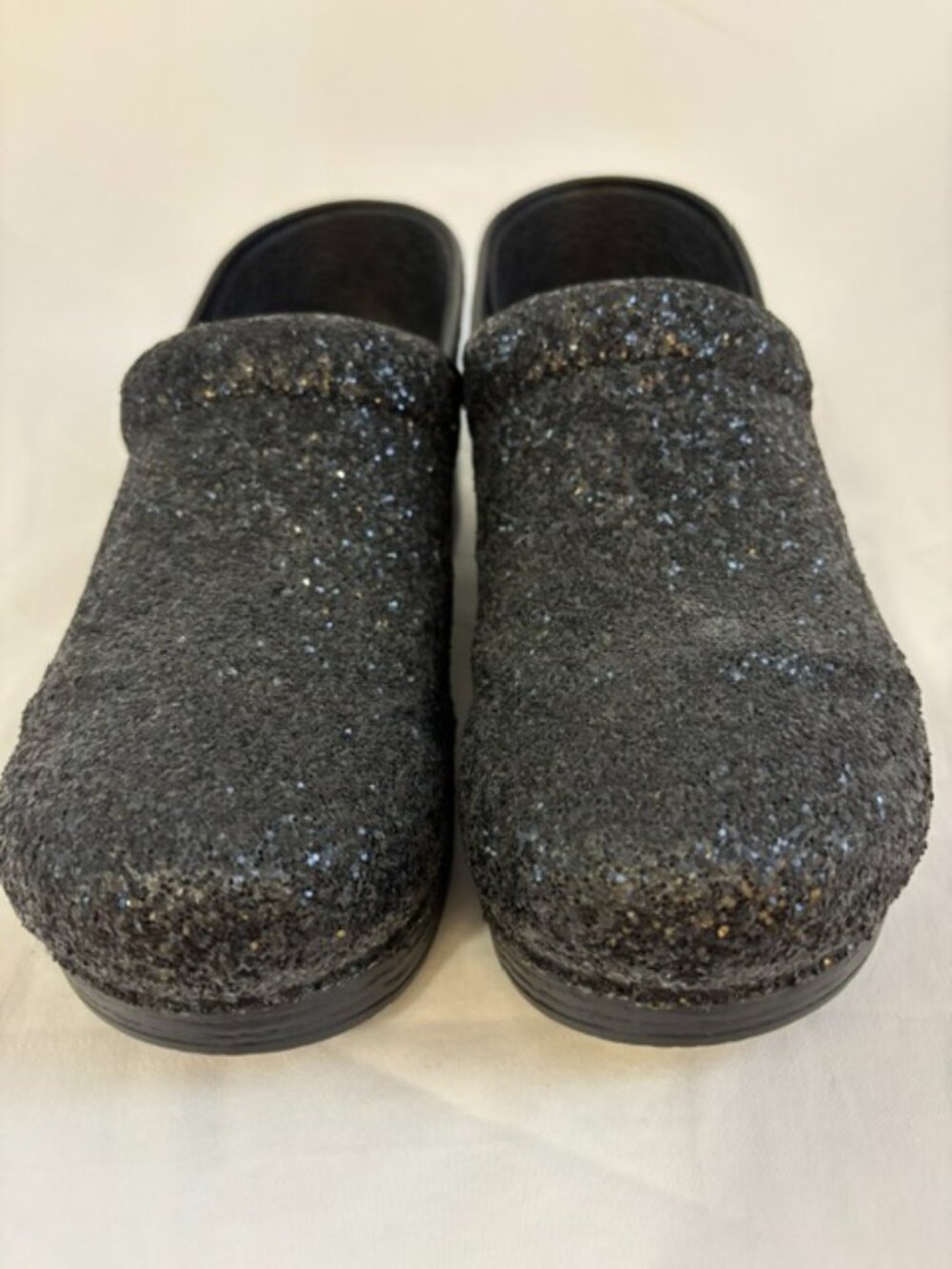 Dansko Professional Clog in Limited Edition Black Glitter Women Size 42 (US 11) - Picture 5 of 13
